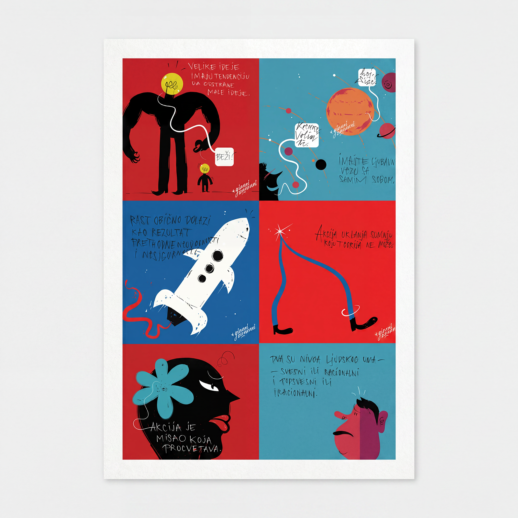 Afirmacije poster