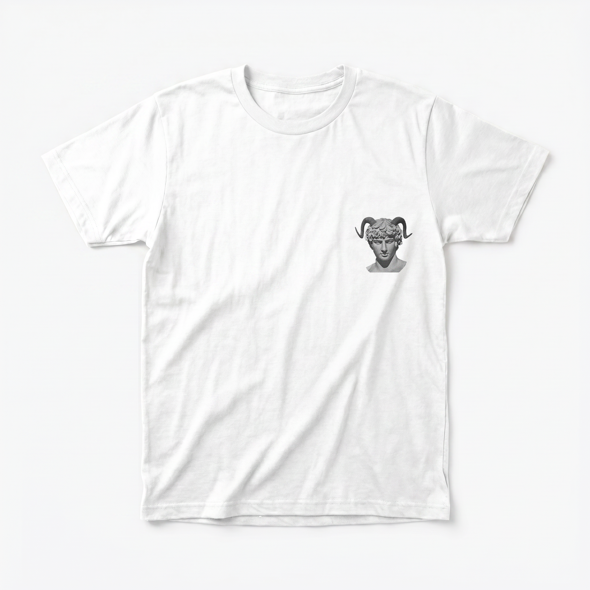 Antinoj T-shirt – looksmaxxing classical beauty graphic tee FUSO SHOP