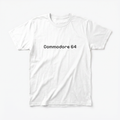 Commodore 64 T-shirt – retro computing vintage computer nostalgia graphic tee FUSO