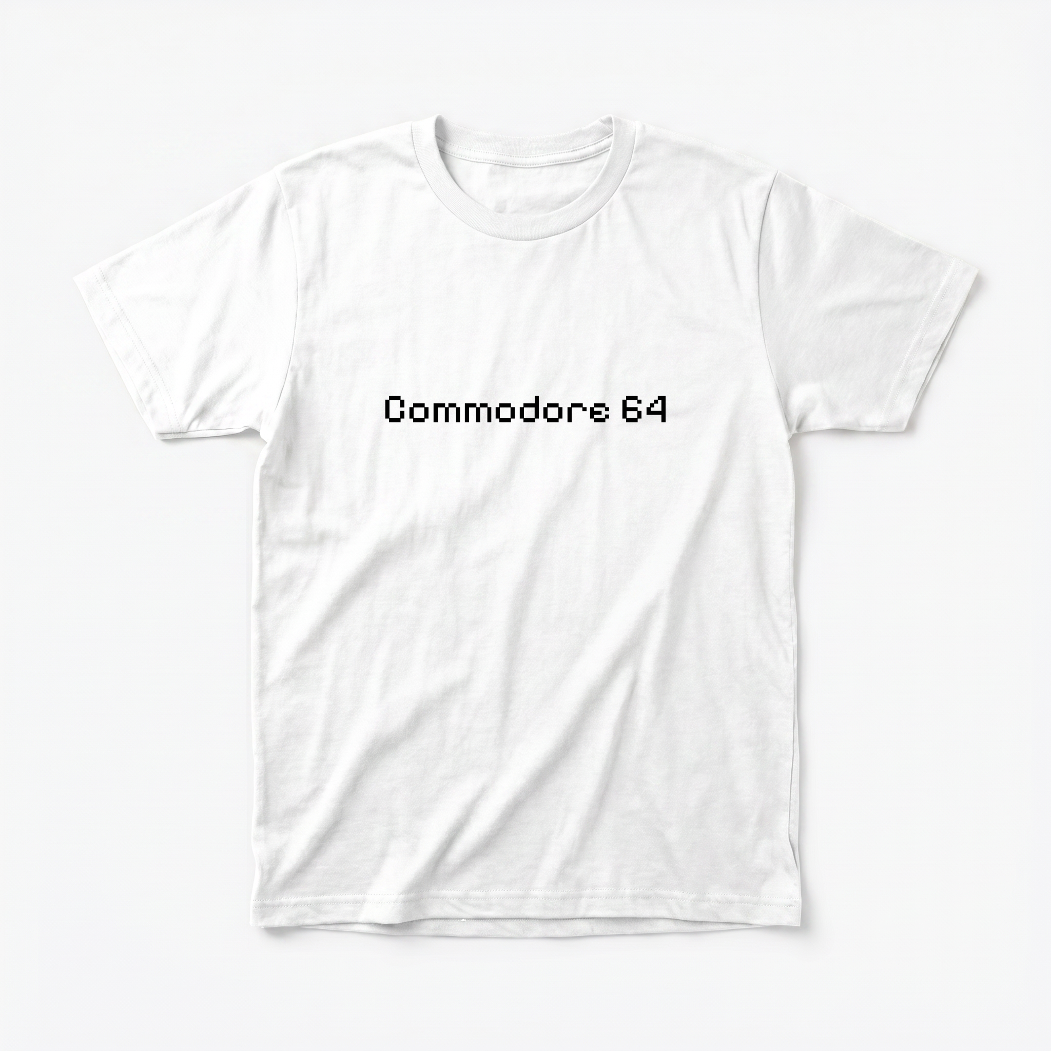 Commodore 64 T-shirt – retro computing vintage computer nostalgia graphic tee FUSO