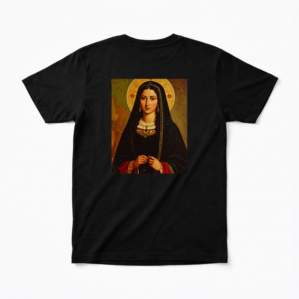 AI Renaissance T-shirt – artificial intelligence clothing dark aesthetic FUSO