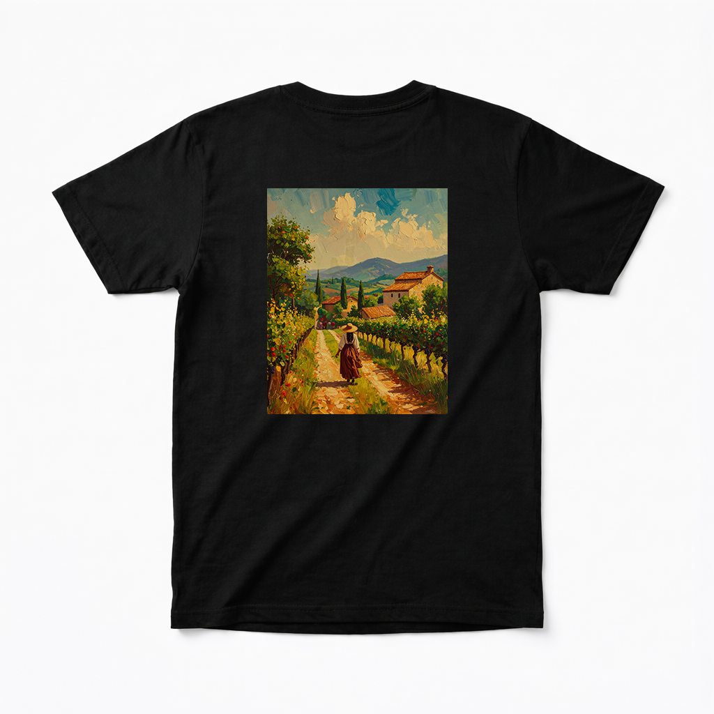 AI Renaissance T-shirt – AI art fashion future technology streetwear FUSO
