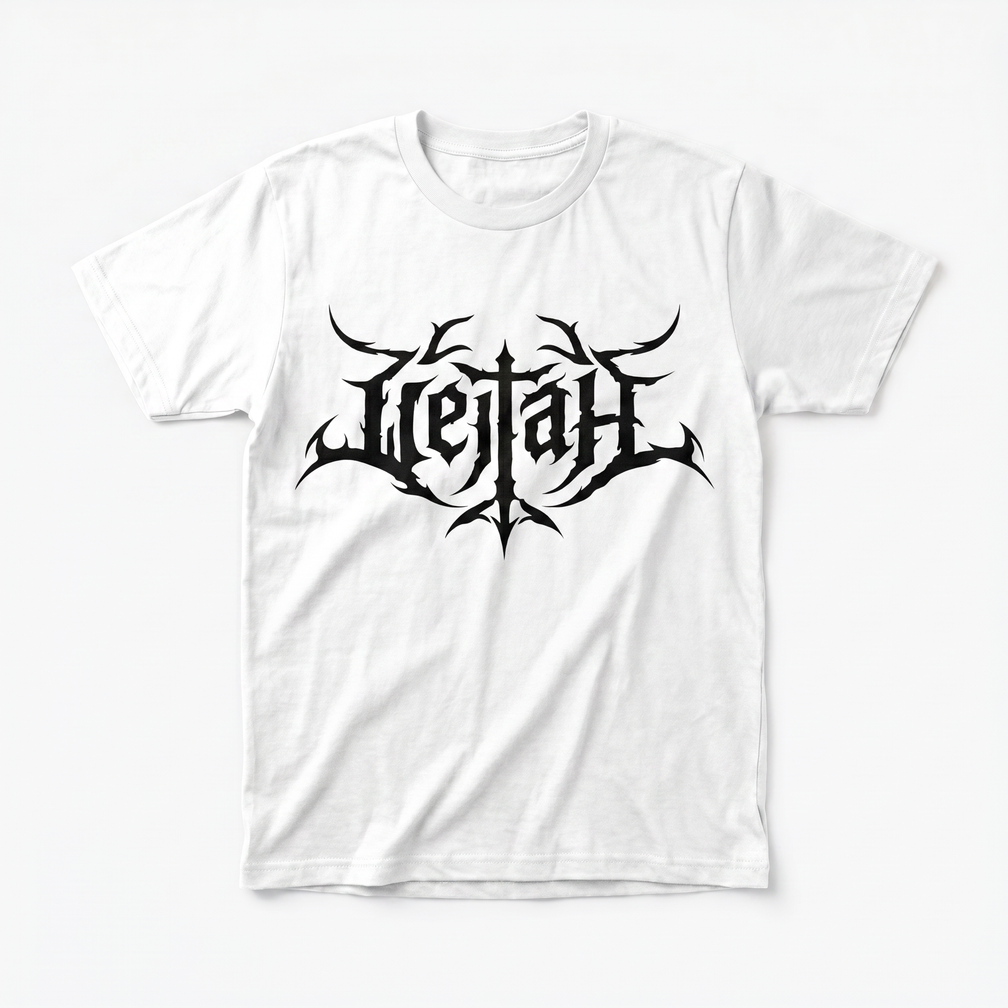 Šejtan T-shirt – gothic lettering underground metal dark streetwear FUSO SHOP