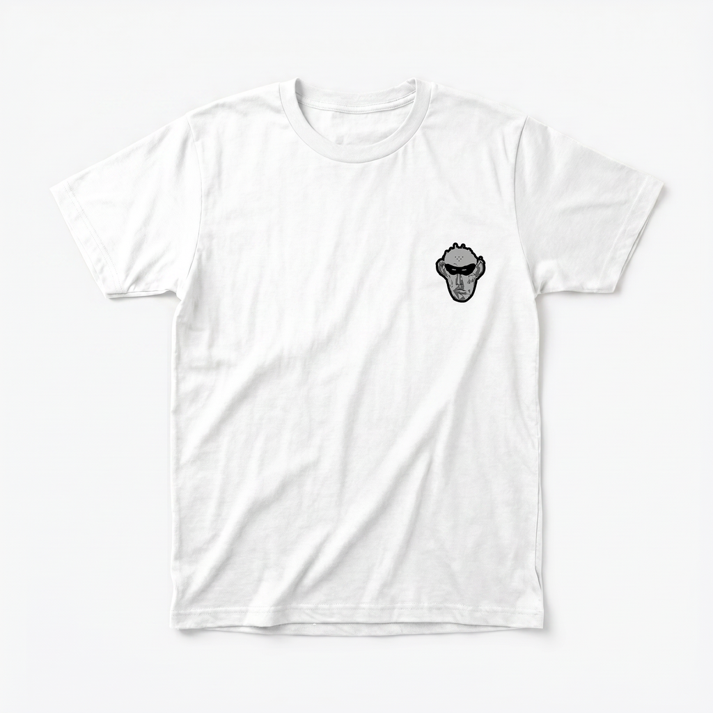 Outlaw T-shirt – outlaw archetype masked figure dark streetwear FUSO SHOP